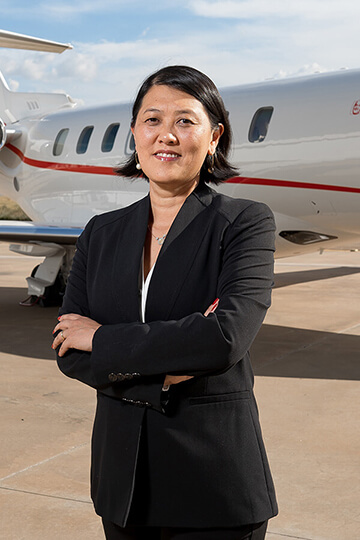 Priscila Futema é diretora comercial e associada na Amaro Aviation.